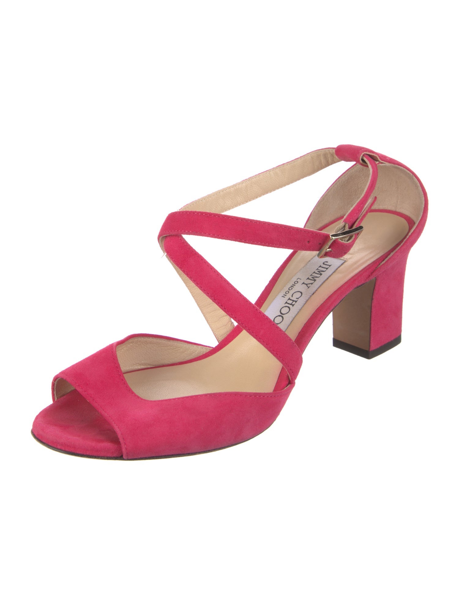 Jimmy Choo Suede Slingback Sandals