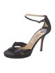 Jimmy Choo Satin Sandals