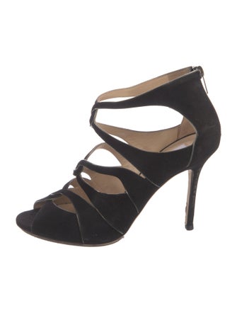 Jimmy Choo Suede Gladiator Sandals