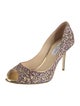 Jimmy Choo Glitter Glitter Accents Pumps