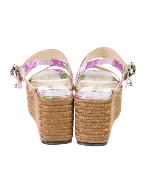 Jimmy Choo Canvas Tie-Dye Print Espadrilles