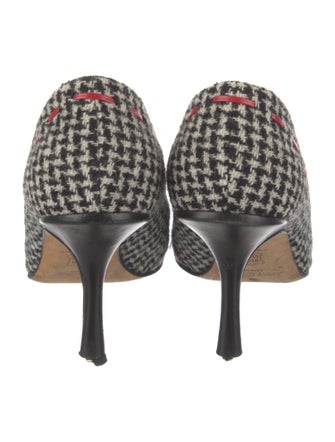 Jimmy Choo Wool Tweed Pattern Pumps