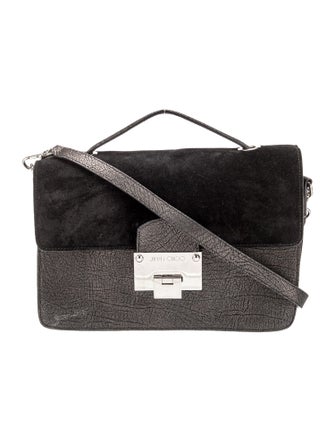Jimmy Choo Suede Top Handle Bag
