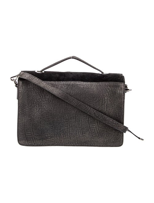 Jimmy Choo Suede Top Handle Bag