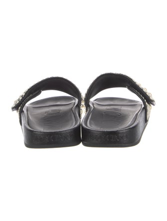 Jimmy Choo Patterned Slides