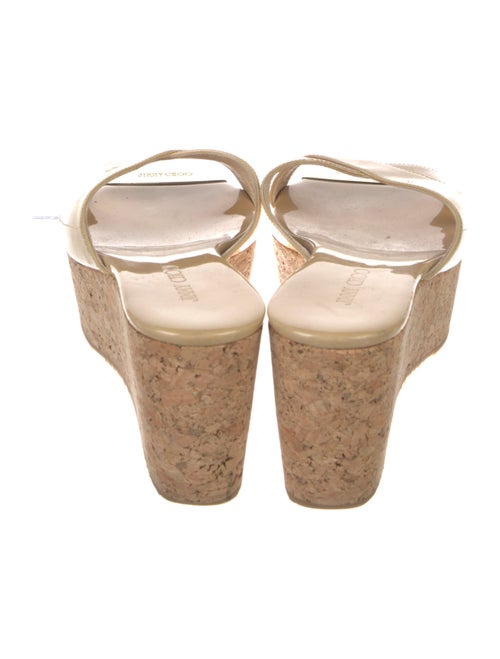 Jimmy Choo Patent Leather Slides