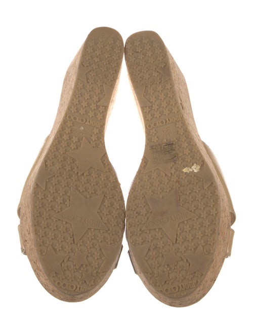 Jimmy Choo Patent Leather Slides