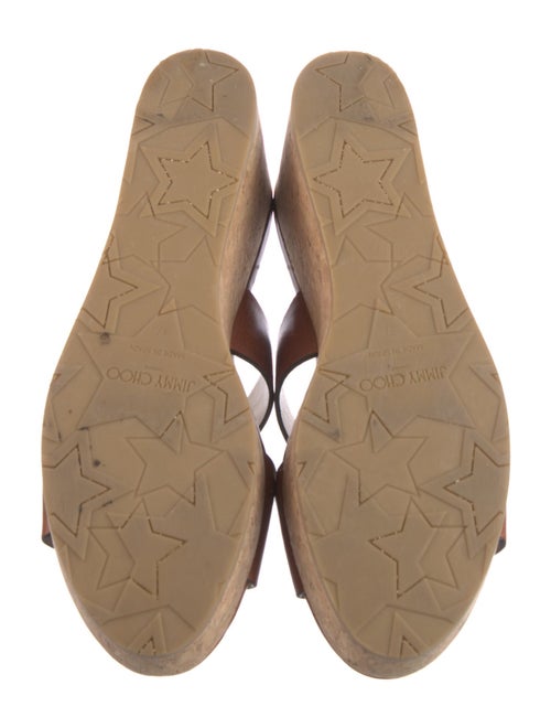 Jimmy Choo Leather Slides