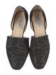 Jimmy Choo Glitter Glitter Accents D'Orsay Flats