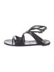 Jimmy Choo Rubber Gladiator Sandals
