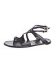 Jimmy Choo Rubber Gladiator Sandals