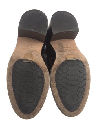 Jimmy Choo Velvet Polka Dot Print Chelsea Boots