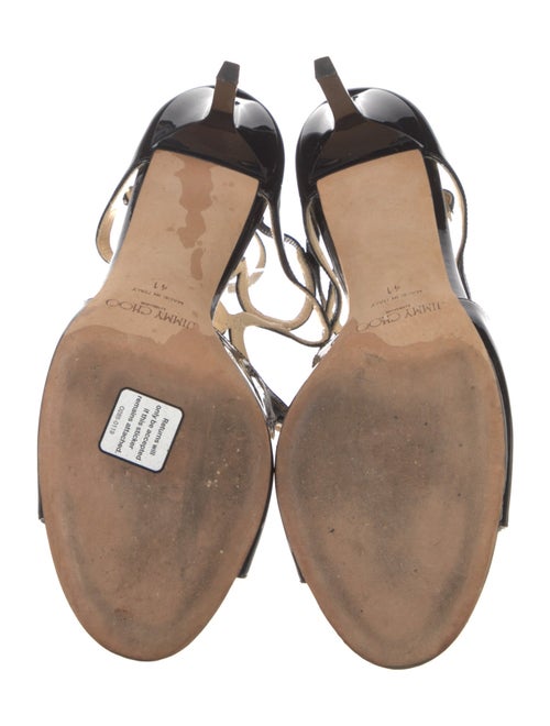 Jimmy Choo Patent Leather Sandals