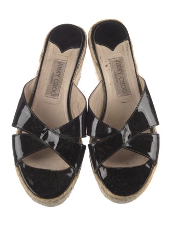 Jimmy Choo Patent Leather Espadrilles