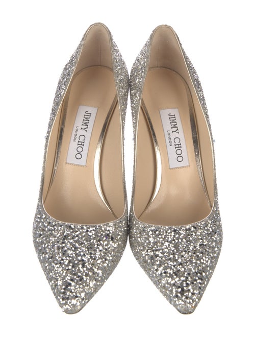 Jimmy Choo Glitter Glitter Accents Pumps
