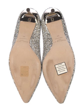 Jimmy Choo Glitter Glitter Accents Pumps