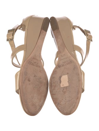 Jimmy Choo Patent Leather Sandals