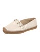 Jimmy Choo Leather Studded Accents Espadrilles