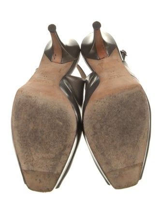 Jimmy Choo Leather Slingback Pumps