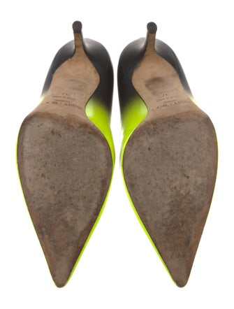 Jimmy Choo Patent Leather Printed Pumps