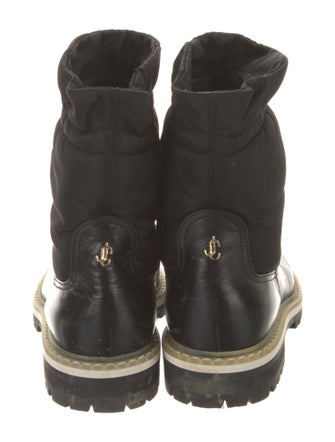 Jimmy Choo Leather Rain Boots