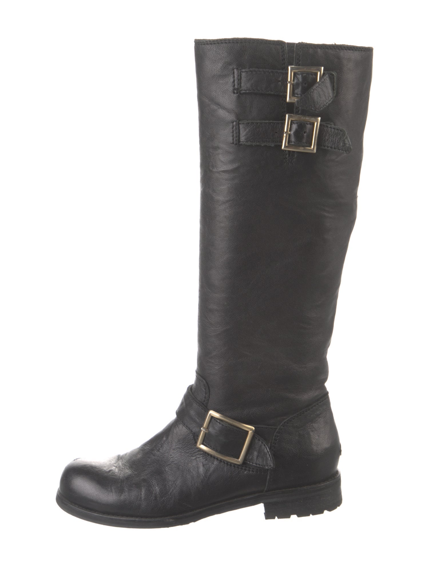 Jimmy Choo Leather Riding Boots