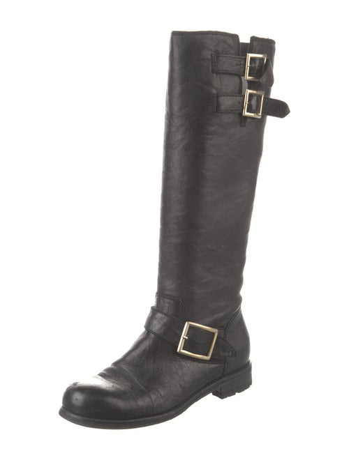 Jimmy Choo Leather Riding Boots