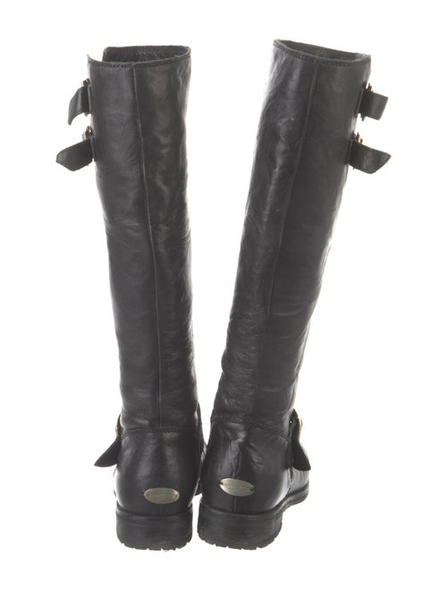 Jimmy Choo Leather Riding Boots