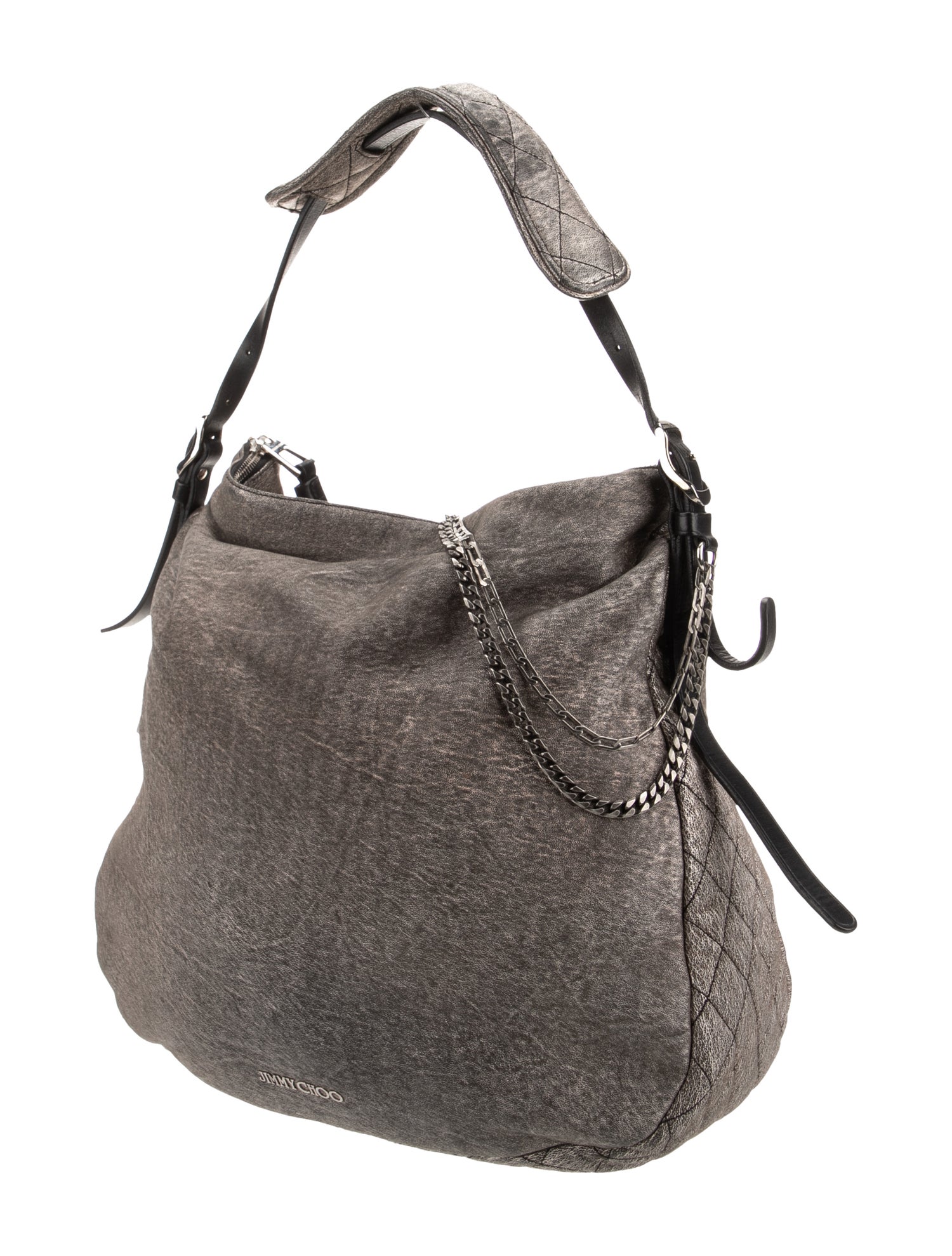 Jimmy Choo Quilted Shoulder Bag