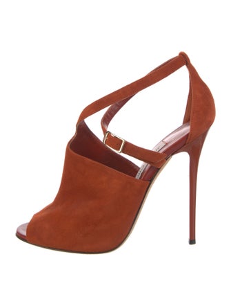 Jimmy Choo Suede T-Strap Pumps