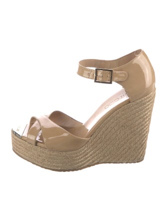 Jimmy Choo Patent Leather Espadrilles