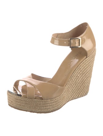 Jimmy Choo Patent Leather Espadrilles