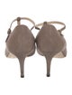 Jimmy Choo Suede T-Strap Pumps