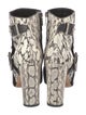 Jimmy Choo Suede Animal Print Boots