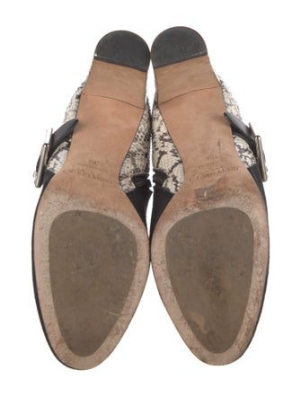 Jimmy Choo Suede Animal Print Boots