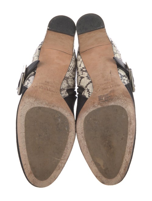 Jimmy Choo Suede Animal Print Boots