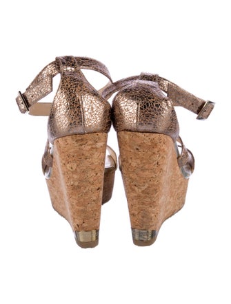 Jimmy Choo Leather Slides