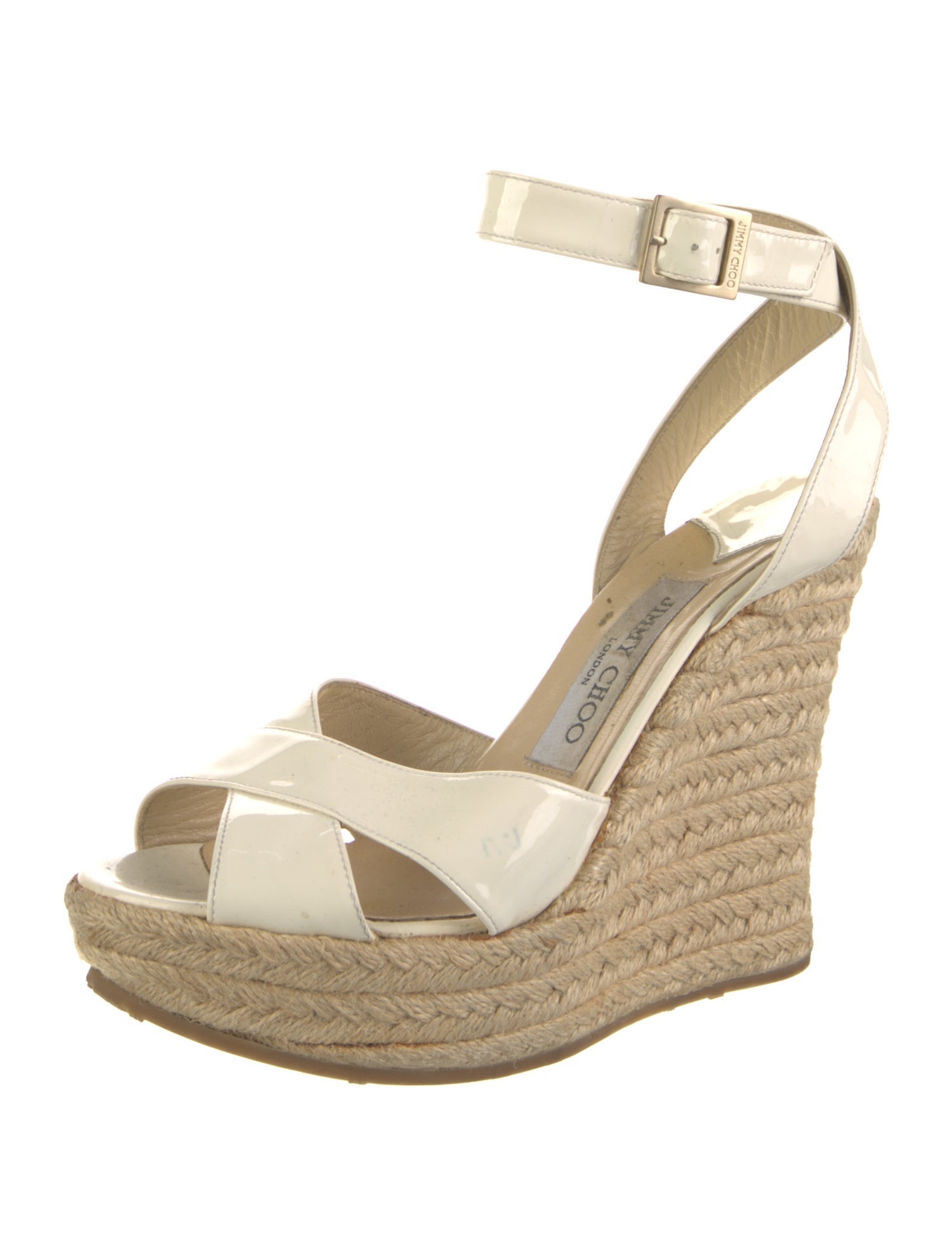 Jimmy Choo Patent Leather Espadrilles