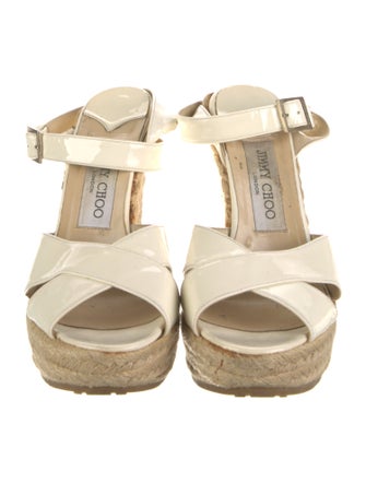 Jimmy Choo Patent Leather Espadrilles
