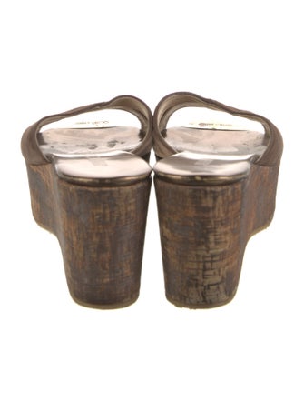 Jimmy Choo Suede Slides