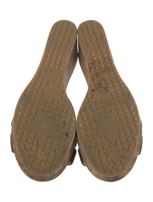 Jimmy Choo Suede Slides