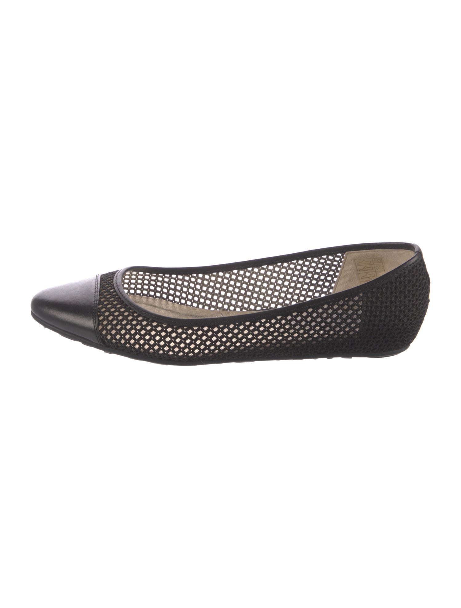 Jimmy Choo Mesh Accents Flats
