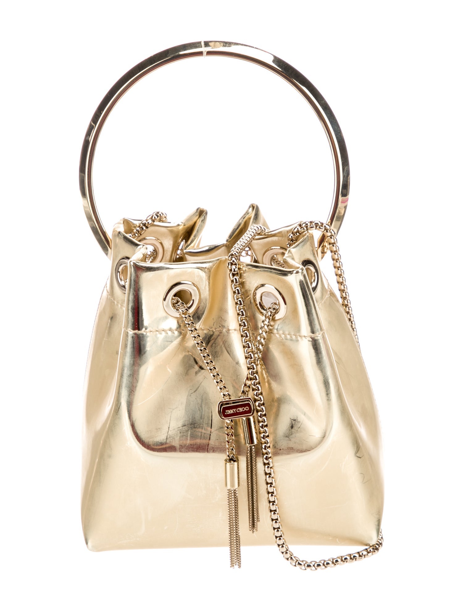 Jimmy Choo Patent Leather Bon Bon