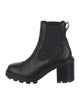 Jimmy Choo Signature Logo Leather Chelsea Boots