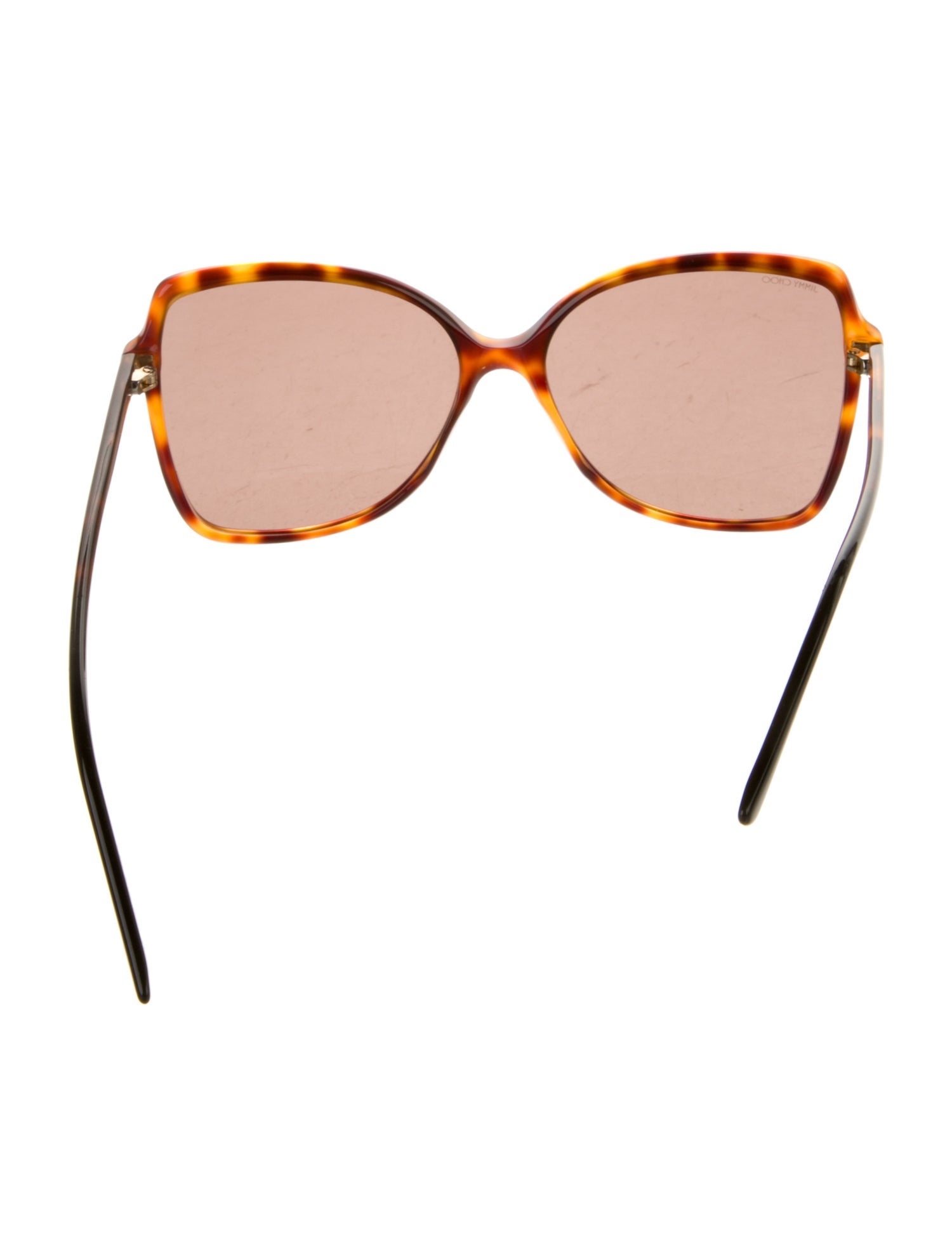 Jimmy Choo Oversize Tinted Sunglasses