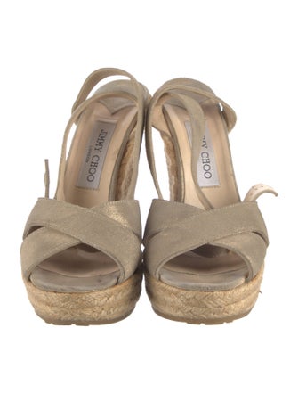 Jimmy Choo Jute Espadrilles