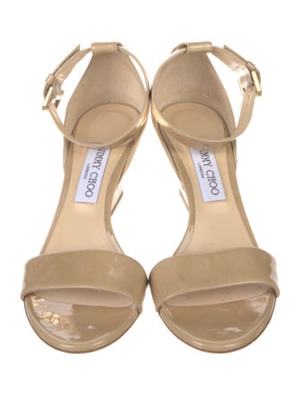 Jimmy Choo Patent Leather Sandals