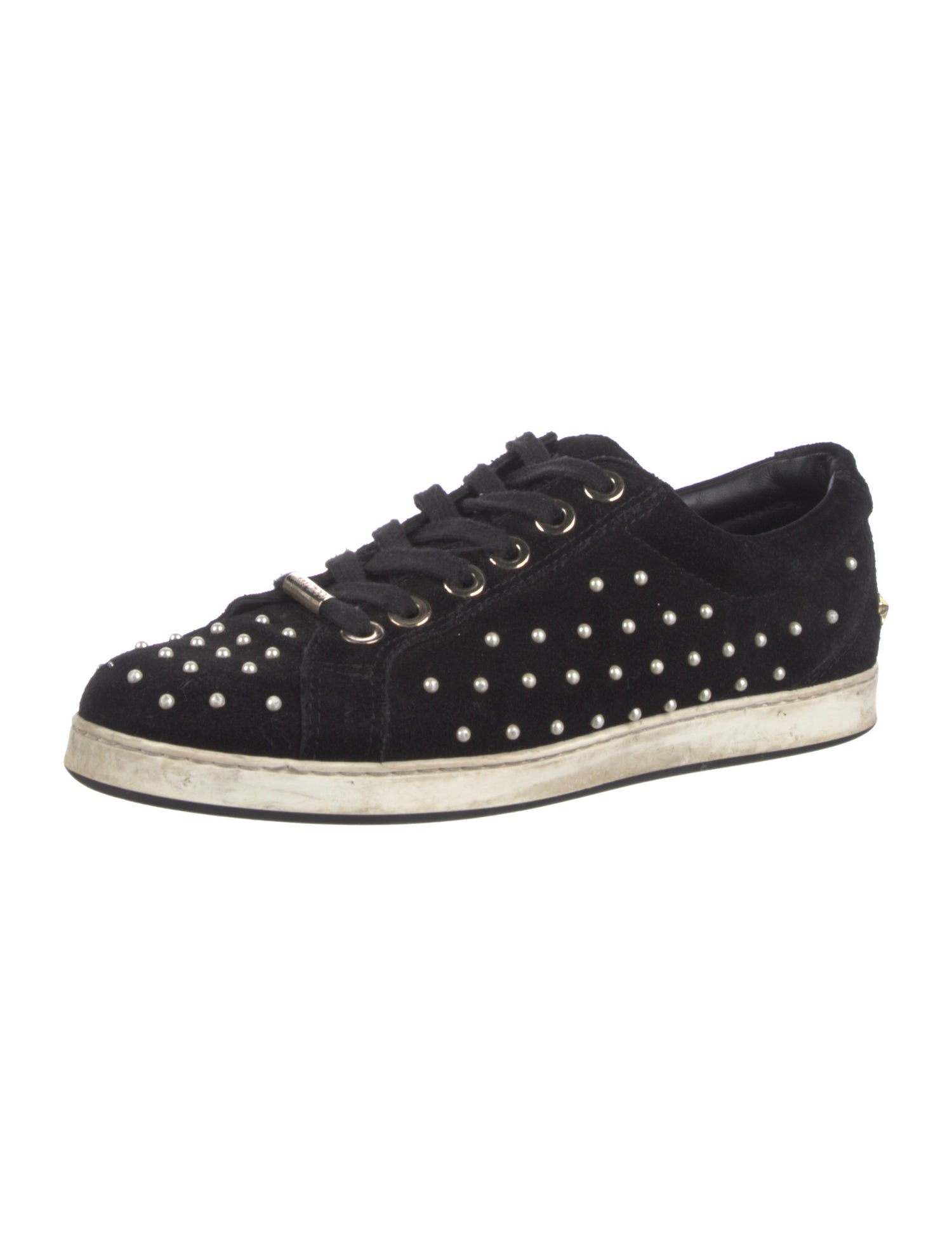 Jimmy Choo Suede Printed Sneakers