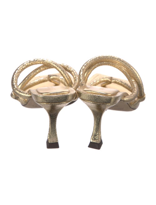 Jimmy Choo Leather Slides