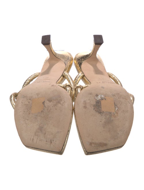 Jimmy Choo Leather Slides